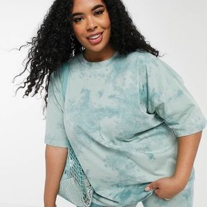 Oversized Tie Dye T-Shirt ASOS CURVE NWT